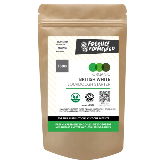 Organic British White Sourdough Starter Culture