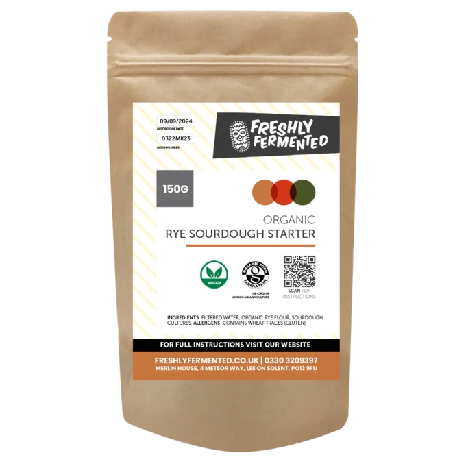 Organic Rye Sourdough Starter Culture