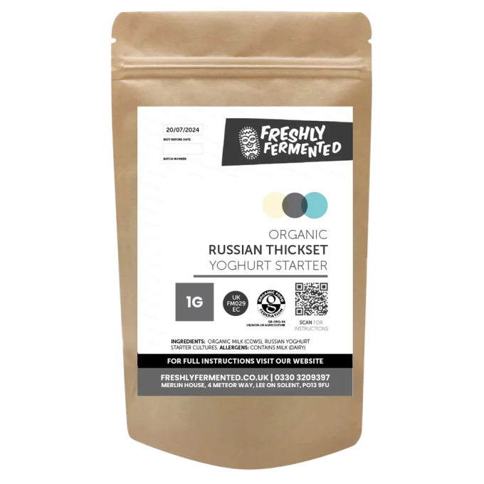 Organic Russian Thickset Yoghurt Starter Culture