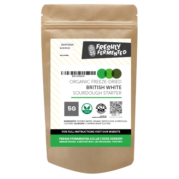 Organic Freeze Dried White Sourdough Starter
