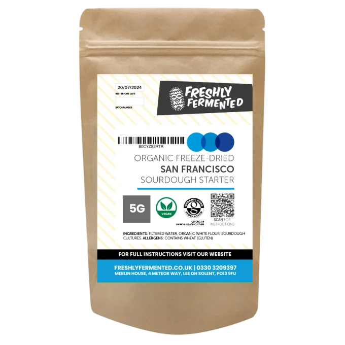 Organic Freeze Dried San Francisco Sourdough Starter