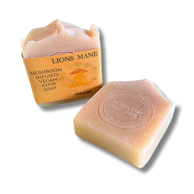 Lions Mane Infused Kefir Soap