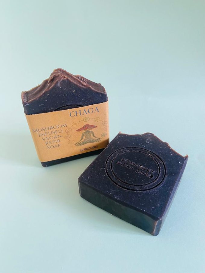 Chaga Infused Kefir Soap